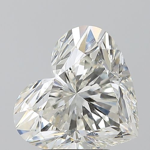 3.50ct H SI1 Rare Carat Ideal Cut Heart Diamond