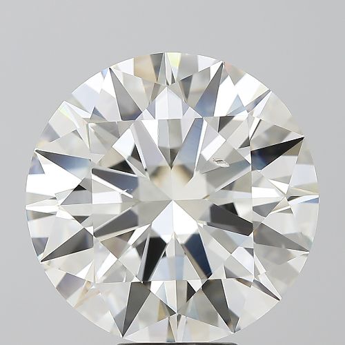 9.13ct H SI1 Rare Carat Ideal Cut Round Diamond