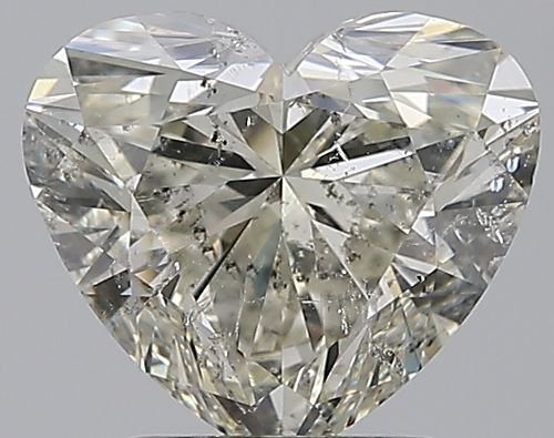 2.01ct J SI2 Rare Carat Ideal Cut Heart Diamond