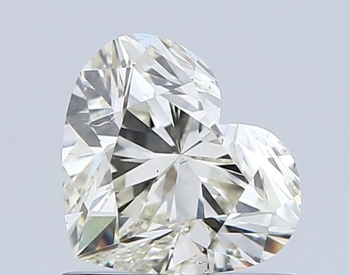 1.01ct K SI1 Very Good Cut Heart Diamond