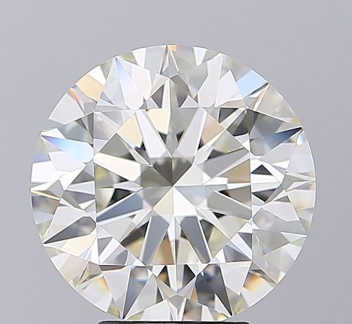 5.12ct I VVS1 Rare Carat Ideal Cut Round Diamond