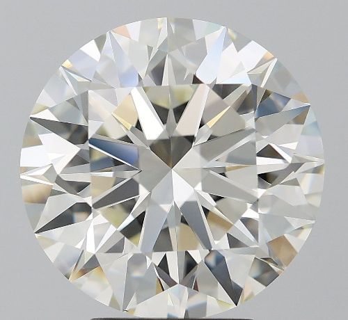 5.12ct I VVS1 Rare Carat Ideal Cut Round Diamond