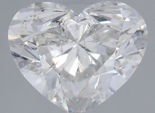 1.06ct F SI2 Rare Carat Ideal Cut Heart Diamond
