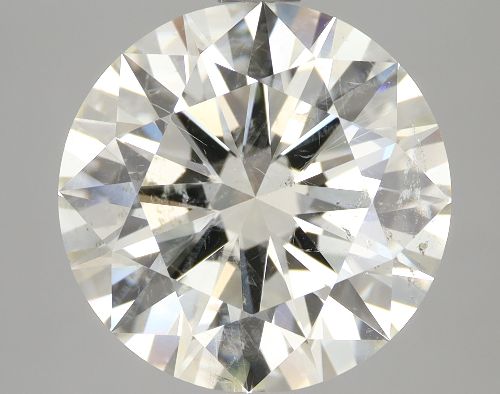 4.01ct J SI2 Rare Carat Ideal Cut Round Diamond
