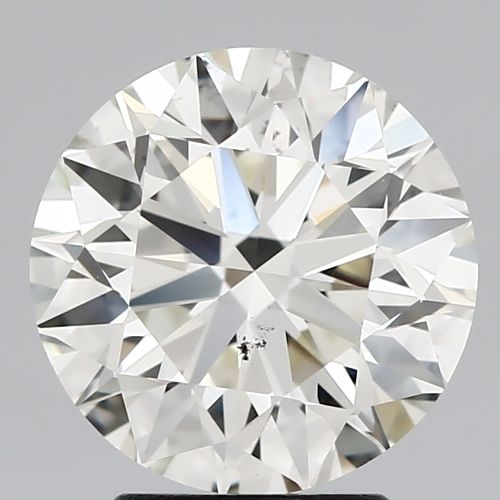 3.16ct K SI1 Excellent Cut Round Diamond