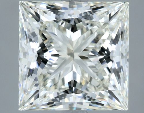 4.22ct J VS1 Excellent Cut Princess Diamond