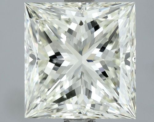 2.96ct J VVS2 Excellent Cut Princess Diamond