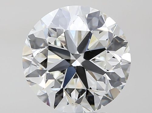 4.02ct H VS2 Very Good Cut Round Diamond