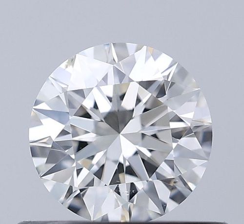 5.05ct I SI2 Rare Carat Ideal Cut Round Diamond