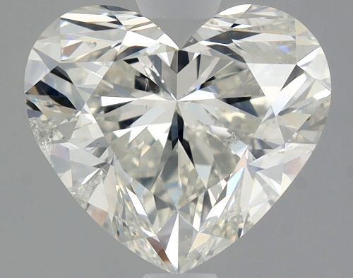 2.05ct H SI2 Rare Carat Ideal Cut Heart Diamond
