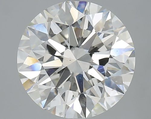 5.31ct I VS2 Rare Carat Ideal Cut Round Diamond