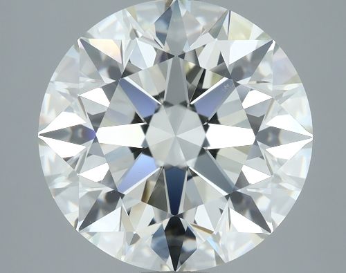 4.09ct I VVS1 Ideal Cut Round Diamond