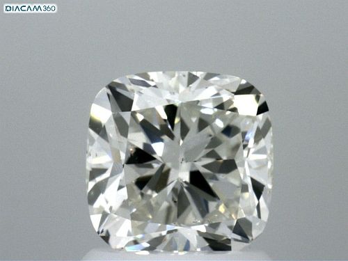 1.71ct J SI1 Good Cut Cushion Diamond