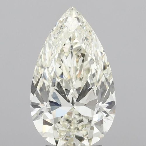 3.01ct K VS2 Rare Carat Ideal Cut Pear Diamond