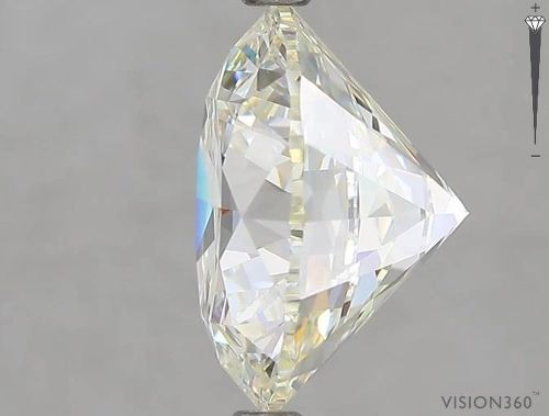 5.06ct H VVS1 Rare Carat Ideal Cut Round Diamond