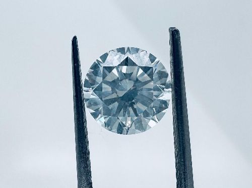 2.50ct F SI1 Very Good Cut Round Diamond