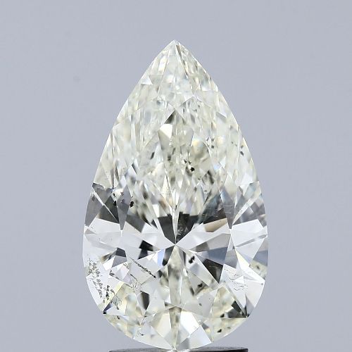 3.01ct K SI2 Very Good Cut Pear Diamond