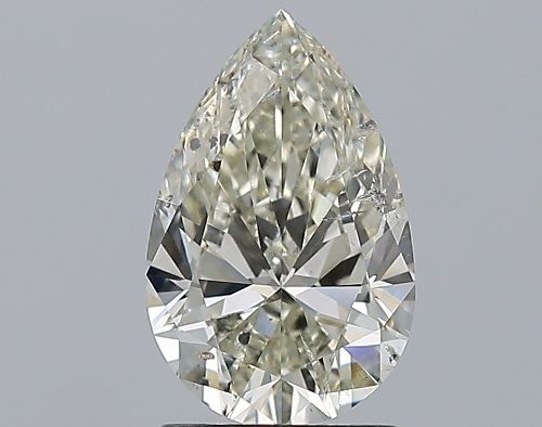 1.70ct J SI2 Rare Carat Ideal Cut Pear Diamond