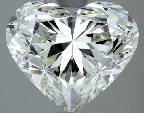 3.51ct I VVS2 Rare Carat Ideal Cut Heart Diamond