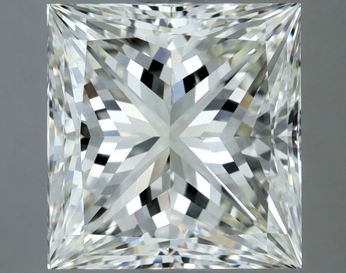 4.02ct J VVS1 Rare Carat Ideal Cut Princess Diamond