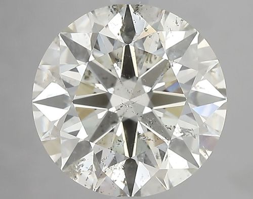 4.07ct K SI2 Ideal Cut Round Diamond