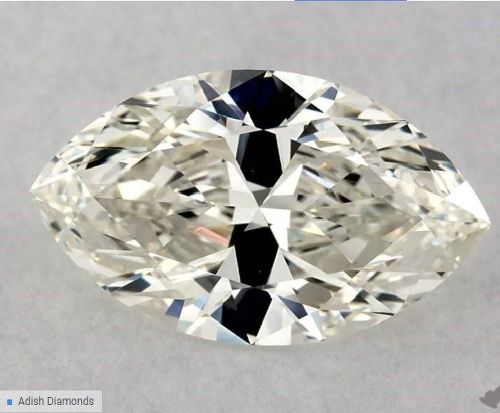 2.00ct J VS2 Rare Carat Ideal Cut Marquise Diamond