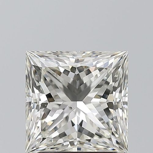 2.02ct K SI1 Rare Carat Ideal Cut Princess Diamond