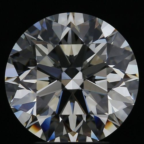 2.46ct K VVS1 Rare Carat Ideal Cut Round Diamond