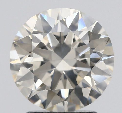 2.08ct J SI2 Rare Carat Ideal Cut Round Diamond