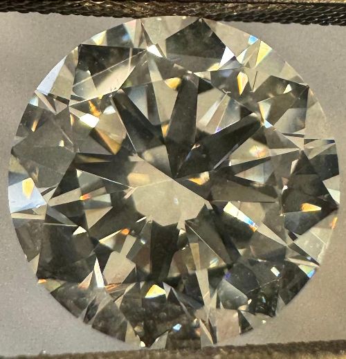 2.60ct J SI2 Rare Carat Ideal Cut Round Diamond