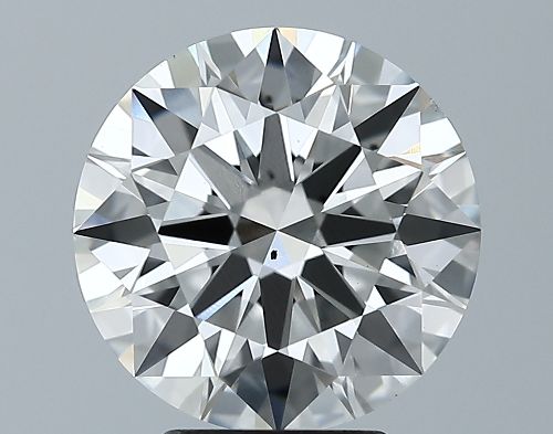 3.71ct H VS2 Rare Carat Ideal Cut Round Lab Grown Diamond
