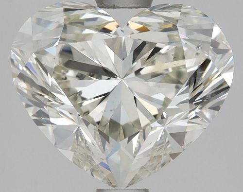 1.70ct K SI1 Rare Carat Ideal Cut Heart Diamond