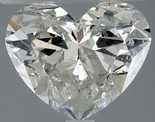 2.04ct G SI2 Rare Carat Ideal Cut Heart Diamond
