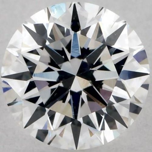 0.63ct D SI1 Rare Carat Ideal Cut Round Diamond