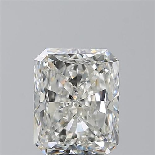 3.05ct H SI2 Very Good Cut Radiant Diamond