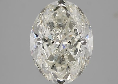 3.72ct K SI2 Very Good Cut Oval Diamond