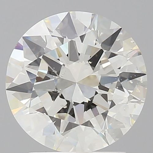 2.40ct J SI2 Rare Carat Ideal Cut Round Diamond