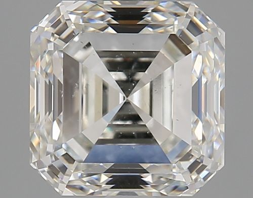 2.70ct I SI1 Rare Carat Ideal Cut Asscher Diamond