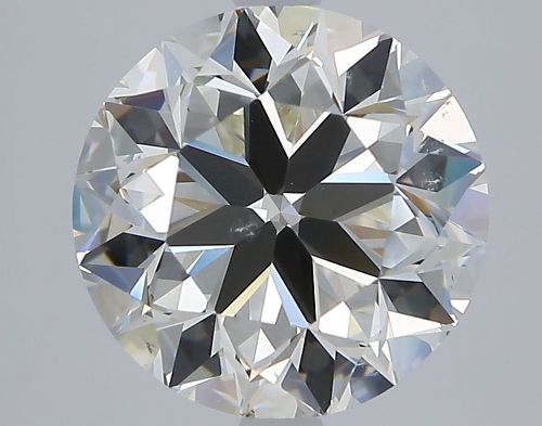 3.01ct K SI1 Very Good Cut Round Diamond