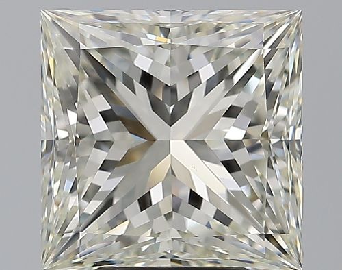 5.01ct J VS1 Excellent Cut Princess Diamond