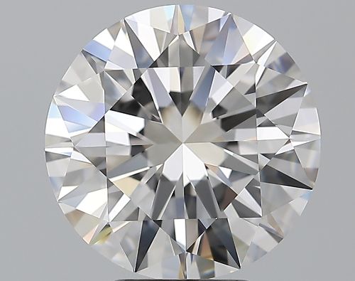 5.26ct D FL Rare Carat Ideal Cut Round Diamond