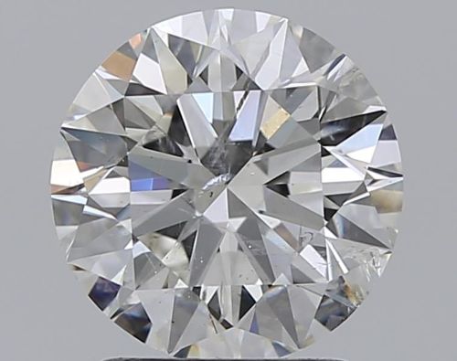 1.77ct H SI2 Rare Carat Ideal Cut Round Diamond