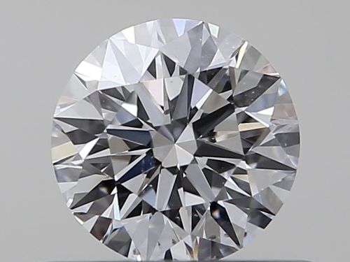 0.41ct D SI1 Rare Carat Ideal Cut Round Diamond