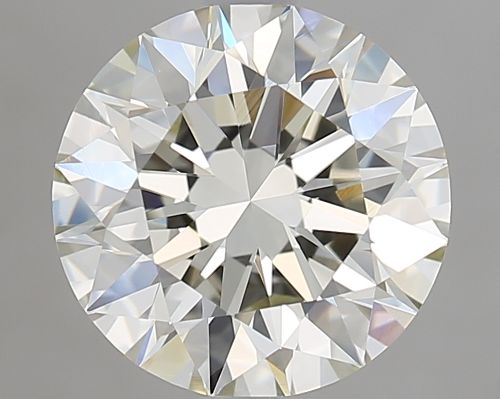 2.51ct K VS1 Rare Carat Ideal Cut Round Diamond