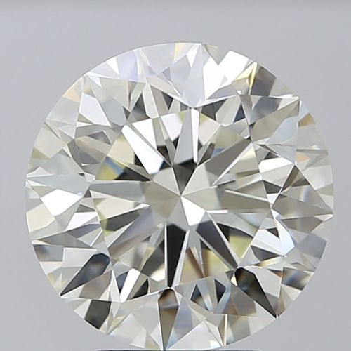 5.02ct J IF Excellent Cut Round Diamond