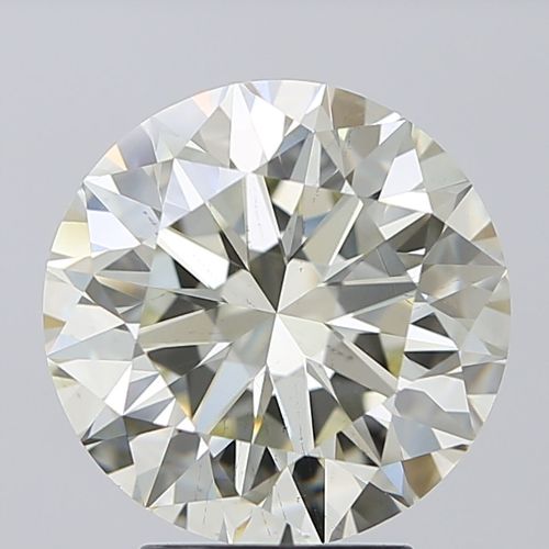 4.05ct K VS2 Excellent Cut Round Diamond