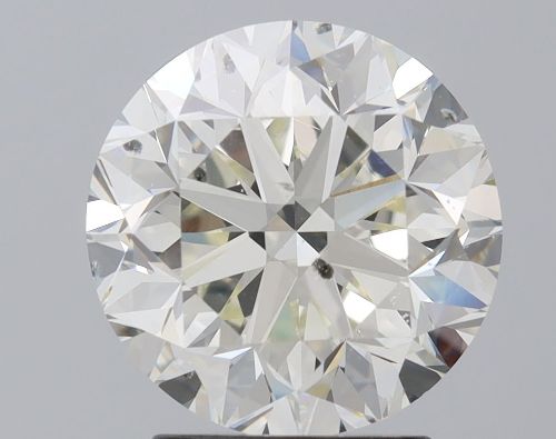 3.02ct J SI1 Good Cut Round Diamond