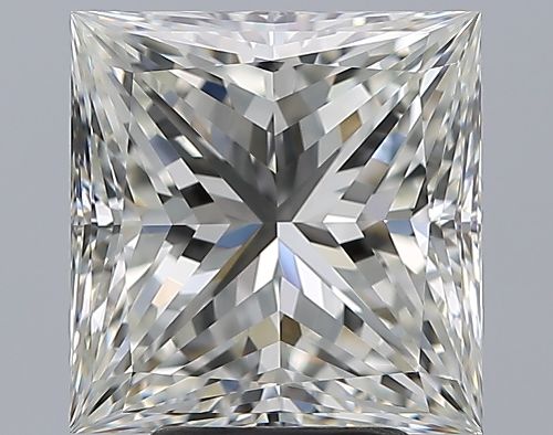 4.31ct J VVS1 Excellent Cut Princess Diamond