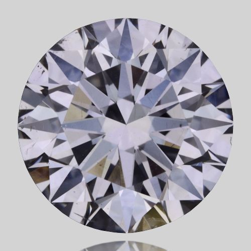 0.74ct D SI1 Rare Carat Ideal Cut Round Diamond