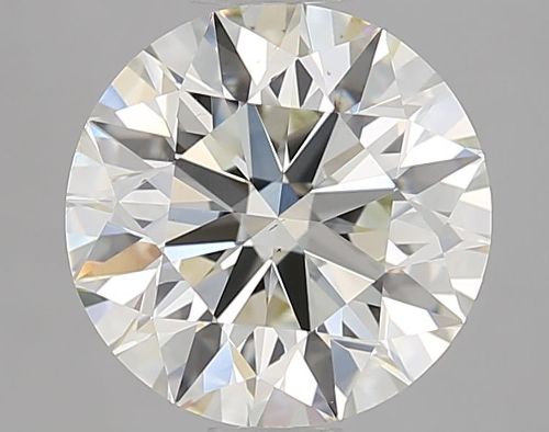 2.50ct K VS2 Rare Carat Ideal Cut Round Diamond